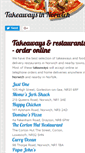 Mobile Screenshot of norwich-takeaways.co.uk